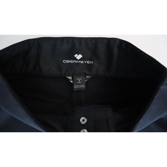 Obermeyer 15045 Women's Sz 4 Short Black The Bond Ski Snow Pants - Picture 3 of 13